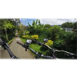 GoPro - Handlebar / Seatpost / Pole Mount - Black - Support - Usable with GoPro HERO6 / HERO5 - 4K 1080p - GoPro Accessories - Avvenice