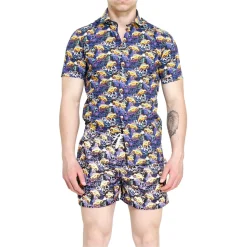 Grace - Grazia di Miceli - South Beach "Little Havana" Men's Shirt - Luxury Collection - Made in Italy - High Quality - Avvenice