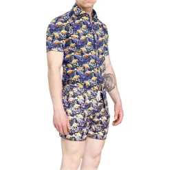 Grace - Grazia di Miceli - South Beach "Little Havana" Men's Shirt - Luxury Collection - Made in Italy - High Quality - Avvenice