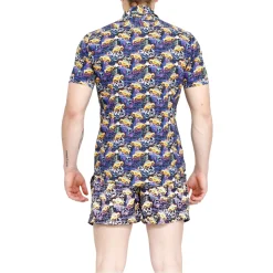 Grace - Grazia di Miceli - South Beach "Little Havana" Men's Shirt - Luxury Collection - Made in Italy - High Quality - Avvenice