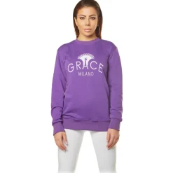 Grace - Grazia di Miceli - Grace Crewneck Sweatshirt - Luxury Collection - Made in Italy - High Quality - Avvenice