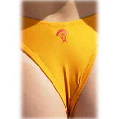 Grace - Grazia di Miceli - "Kyoto" Mustard Crossover Bikini - Luxury Collection - Made in Italy - High Quality - Avvenice