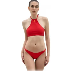 Grace - Grazia di Miceli - Covering Bikini Red "Sakura" - Luxury Collection - Made in Italy - High Quality - Avvenice