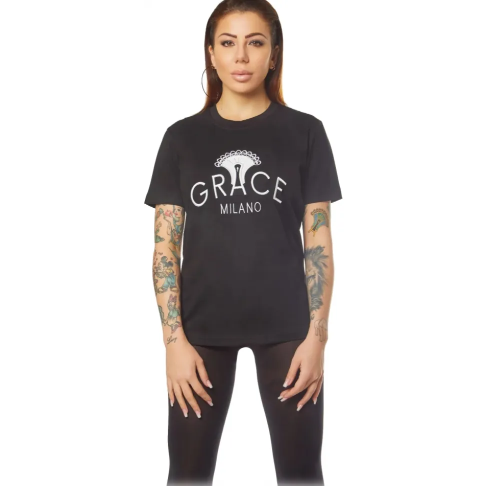 Grace - Grazia di Miceli - Dorian Women's T-Shirt - Luxury Collection - Made in Italy - High Quality - Avvenice
