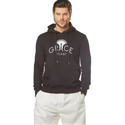 Grace - Grazia di Miceli - Men's Dorian Hooded Sweatshirt - Luxury Collection - Made in Italy - High Quality - Avvenice