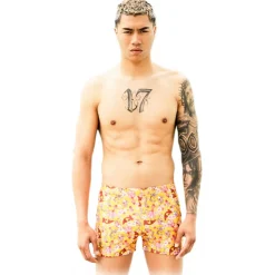 Grace - Grazia di Miceli - "Kanazawa" Men's Boxer with Sensoji Print - Luxury Collection - Made in Italy - High Quality - Avvenice