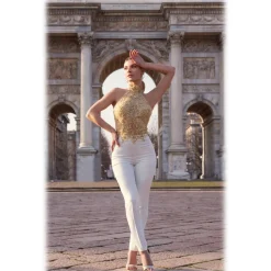 Grace - Grazia di Miceli - Amal - Dress - Luxury Exclusive Collection - Made in Italy - Luxury High Quality Dress - Avvenice