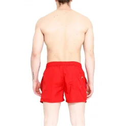 Grace - Grazia di Miceli - Men's Boxer "Miracle Mile" Red - Luxury Collection - Made in Italy - High Quality - Avvenice