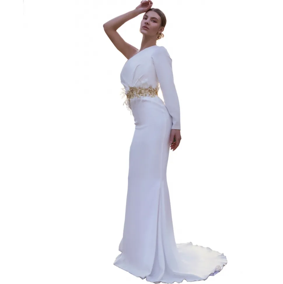 Grace - Grazia di Miceli - Ismailia - Dress - Luxury Exclusive Collection - Made in Italy - Luxury High Quality Dress - Avvenice