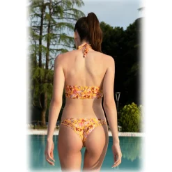 Grace - Grazia di Miceli - Covering Bikini "Sakura" Sensoji Print - Luxury Collection - Made in Italy - High Quality - Avvenice