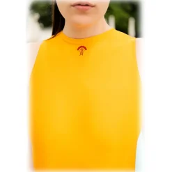 Grace - Grazia di Miceli - One Piece Swimsuit "Tokyo" Mustard - Luxury Collection - Made in Italy - High Quality - Avvenice