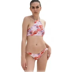 Grace - Grazia di Miceli - "Sakura" Opaque Bikini with Itsukushima Print - Luxury Collection - Made in Italy - High Quality - Avvenice