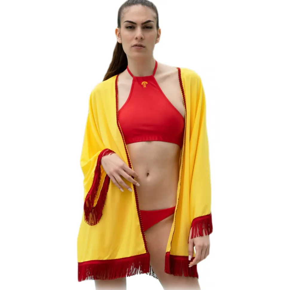 Grace - Grazia di Miceli - Miyajima Solid Color Women's Kimono - Luxury Collection - Made in Italy - High Quality - Avvenice