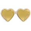 Gucci - Acetate Heart Sunglasses - Ivory Heart - Gucci Eyewear - Avvenice