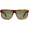 Gucci - Acetate Square Sunglasses - Acetate Turtle Green Lenses - Gucci Eyewear - Avvenice