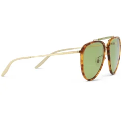 Gucci - Aviator Acetate and Metal Sunglasses - Tortoiseshell - Gucci Eyewear - Avvenice