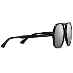 Gucci - Aviator Acetate Sunglasses - Black - Gucci Eyewear - Avvenice