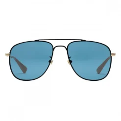 Gucci - Aviator Sunglassed - Black Blue - Gucci Eyewear - Avvenice