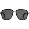 Gucci - Aviator Sunglasses - Glossy Black Acetate - Gucci Eyewear - Avvenice