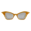 Gucci - Cat-Eye Acetate Sunglasses - Yellow - Gucci Eyewear - Avvenice