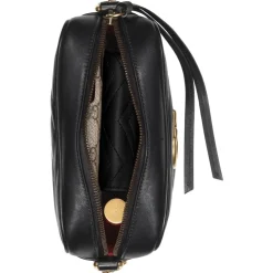Gucci - GG Marmont Mini Shoulder Bag - Black Leather - Bag - Gucci Exclusive Collection - Avvenice