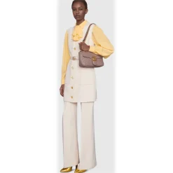 Gucci - GG Marmont Small Shoulder Bag - Dusty Pink Leather - Bag - Gucci Exclusive Collection - Avvenice