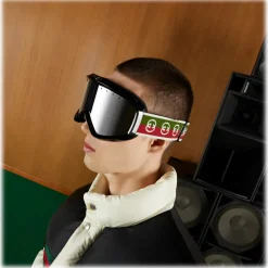 Gucci - GG Ski Mask - Black Green Red Grey - Gucci Eyewear - Avvenice