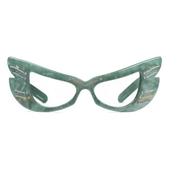 Gucci - Mask Acetate Sunglasses - Light Blue - Gucci Eyewear - Avvenice