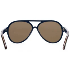 Gucci - Multilayer Acetate Aviator Sunglasses - Turtle White Red and Green Multilayer - Gucci Eyewear - Avvenice