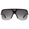 Gucci - Navigator Sunglasses with Double G - Black Acetate and Ruthenium Metal - Gucci Eyewear - Avvenice