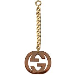 Gucci - Online Exclusive Square Sunglasses with Charms - Brown - Gucci Eyewear - Avvenice