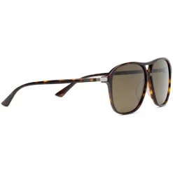 Gucci - Optimally Fitting Acetate Aviator Sunglasses - Dark Turtle Acetate - Gucci Eyewear - Avvenice