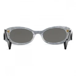 Gucci - Oval Sunglasses - Black - Gucci Eyewear - Avvenice