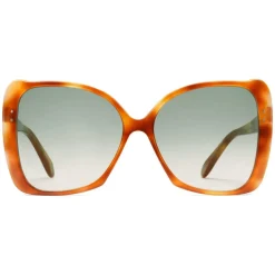 Gucci - Oversize Square Frame Sunglasses - Light Tortoiseshell Acetate - Gucci Eyewear - Avvenice