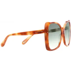 Gucci - Oversize Square Frame Sunglasses - Light Tortoiseshell Acetate - Gucci Eyewear - Avvenice