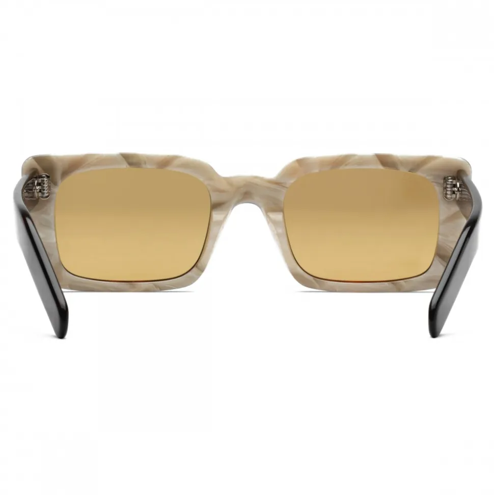 Gucci - Rectangular Acetate Sunglasses - Turtle - Gucci Eyewear - Avvenice