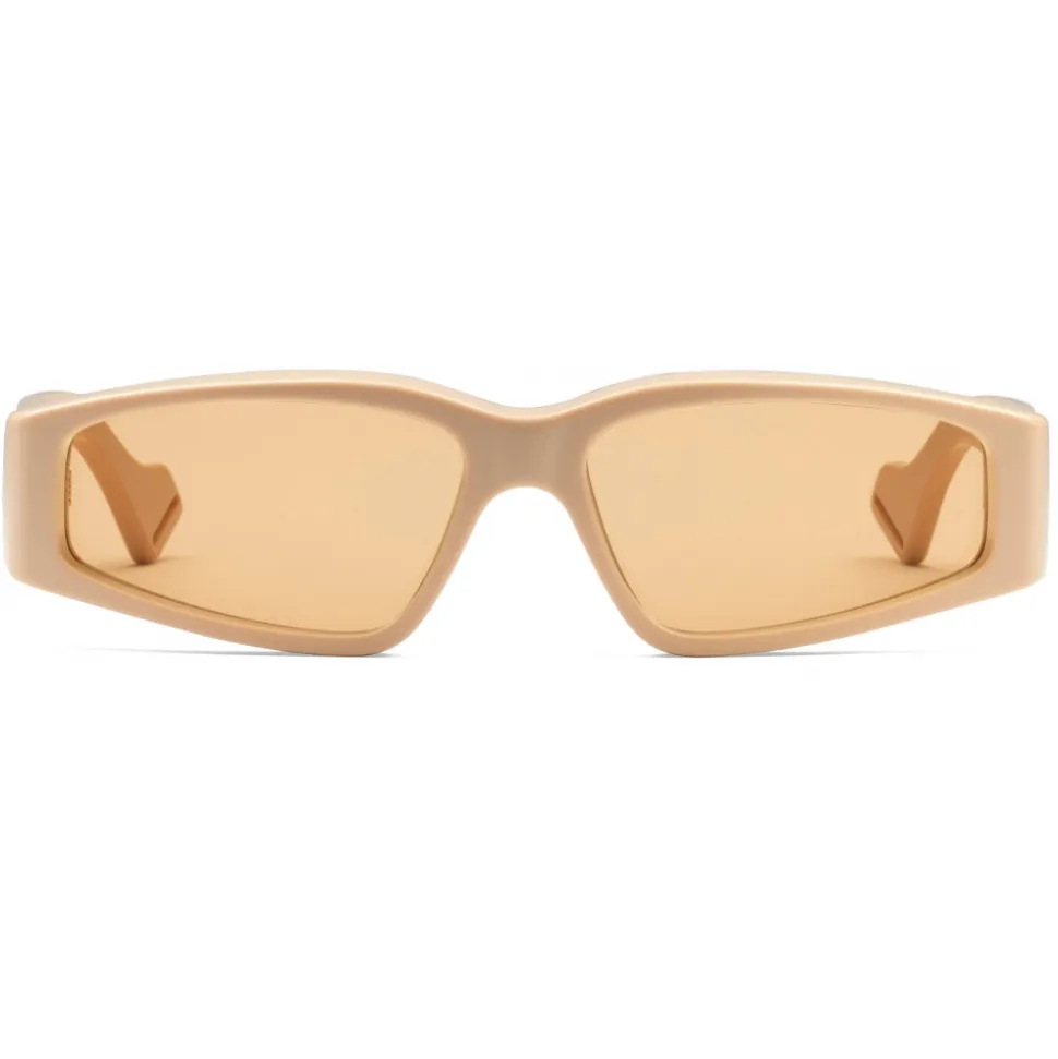 Gucci - Rectangular Acetate Sunglasses - Beige - Gucci Eyewear - Avvenice