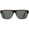 Gucci - Rectangular Acetate Sunglasses - Dark Turtle - Gucci Eyewear - Avvenice
