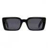 Gucci - Rectangular Acetate Sunglasses - Black - Gucci Eyewear - Avvenice