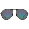 Gucci - Rectangular Metal Sunglasses - Black Metal with Rainbow Tiger - Gucci Eyewear - Avvenice