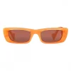 Gucci - Rectangular Sunglasses - Orange Fluo - Gucci Eyewear - Avvenice