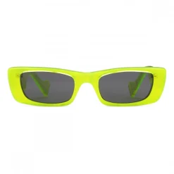 Gucci - Rectangular Sunglasses - Yellow Fluo - Gucci Eyewear - Avvenice