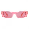 Gucci - Rectangular Sunglasses - Pink Fluo - Gucci Eyewear - Avvenice