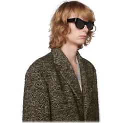 Gucci - Rectangular-Frame Sunglasses - Black - Gucci Eyewear - Avvenice