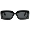 Gucci - Rectangular-Frame Sunglasses - Black - Gucci Eyewear - Avvenice