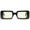 Gucci - Rectangular-Frame Sunglasses - Black - Gucci Eyewear - Avvenice