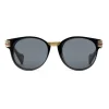 Gucci - Round Acetate and Metal Sunglasses - Black - Gucci Eyewear - Avvenice