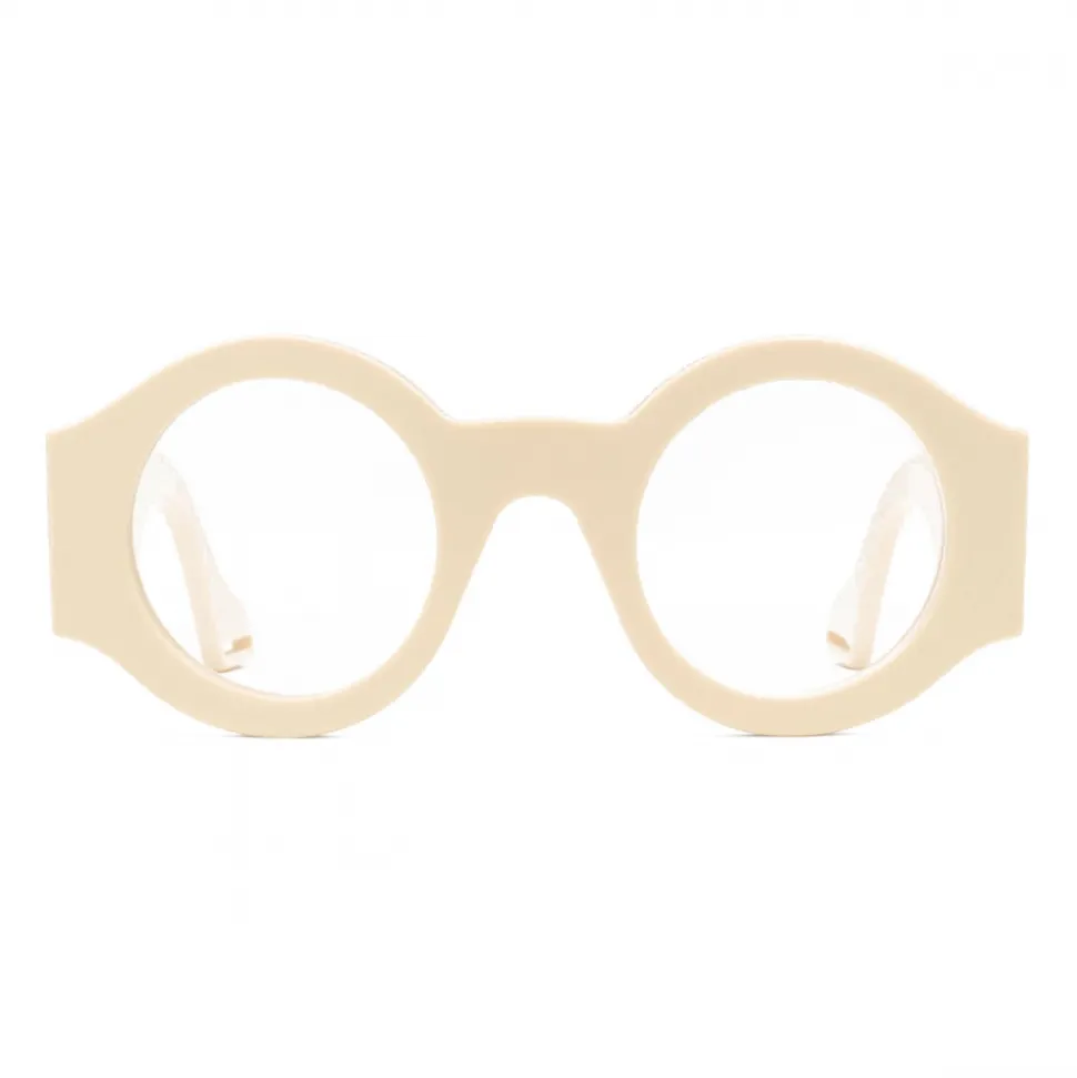 Gucci - Round Frame Acetate Sunglasses - Ivory - Gucci Eyewear - Avvenice
