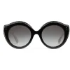Gucci - Round Frame Acetate Sunglasses - Black Acetate - Gucci Eyewear - Avvenice