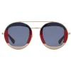 Gucci - Round Frame Metal Sunglasses - Sylvie Web - Gucci Eyewear - Avvenice